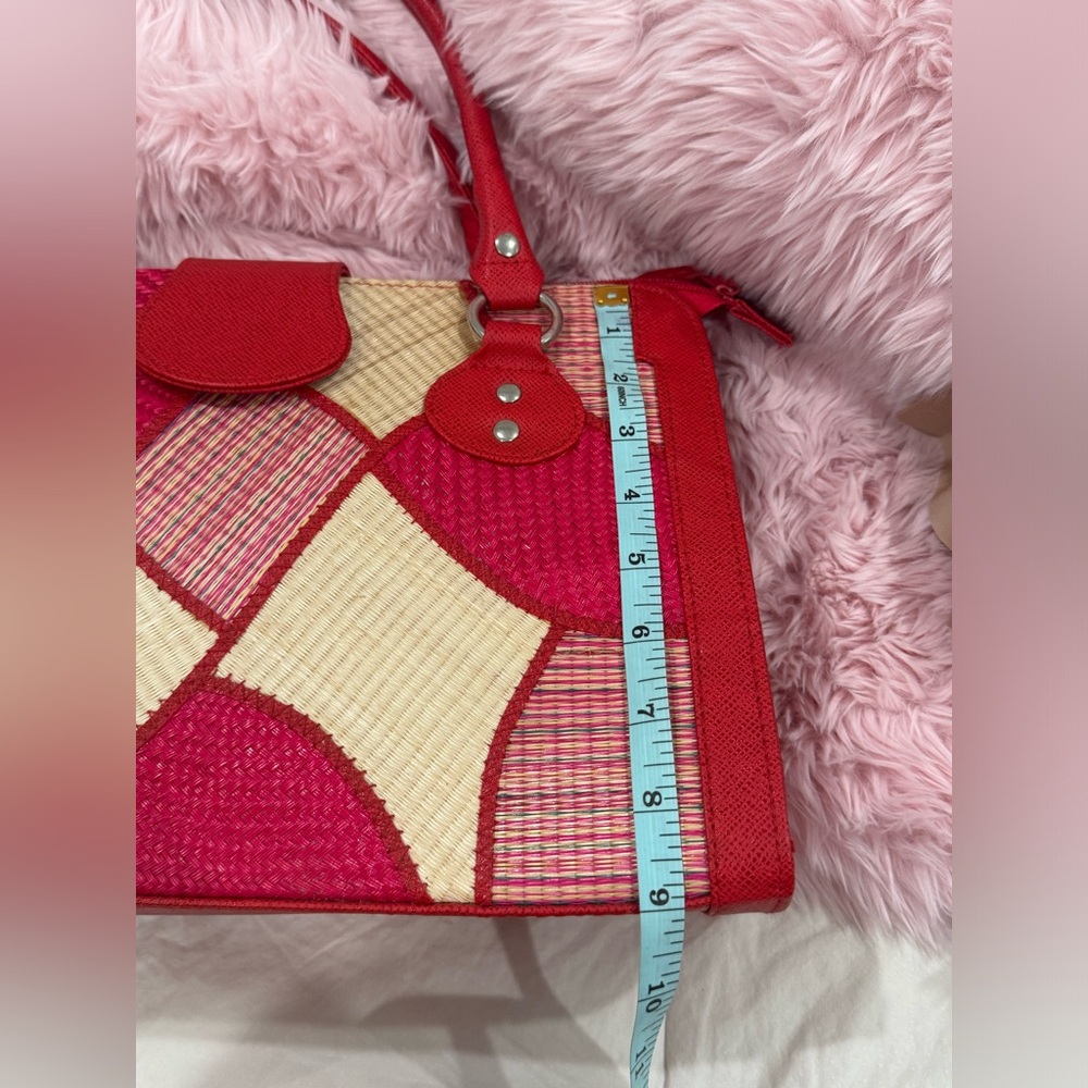 NWOT Woven Shoulder Bag - Picture 6 of 7